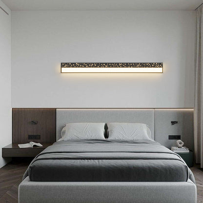 Minimalist Rectangle Iron Acrylic LED Wall Sconce Lamp