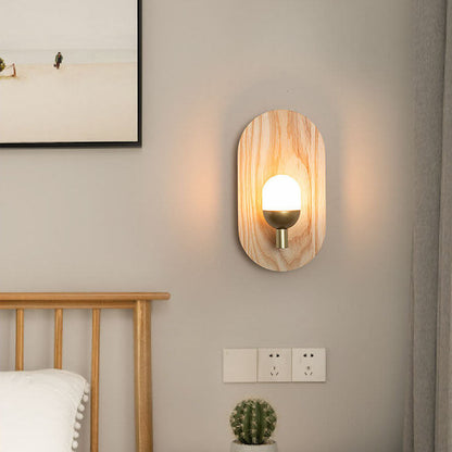 Acrylic Lamp Shade Log Brand 1-Light Wall Sconce Lamp