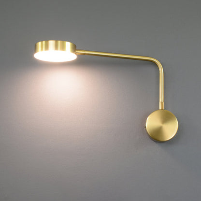Solid Color with Switch Rotatable LED Wall Sconce Lamp