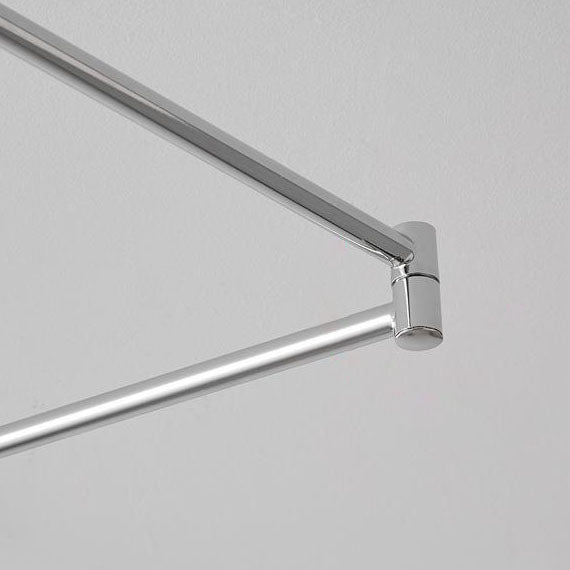 Aluminum Glass Rocker Round Ball 1-Light Wall Sconce Lamp