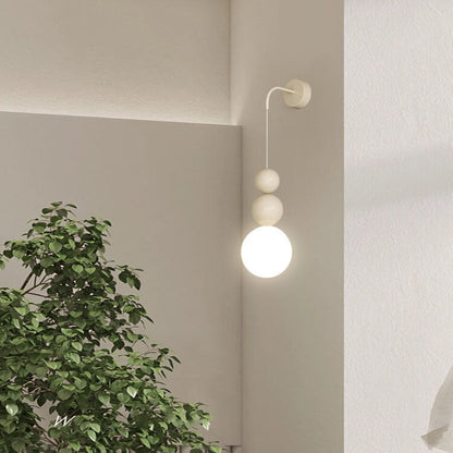 Minimalist Personality Iron Gourd 1-Light Wall Sconce Lamp