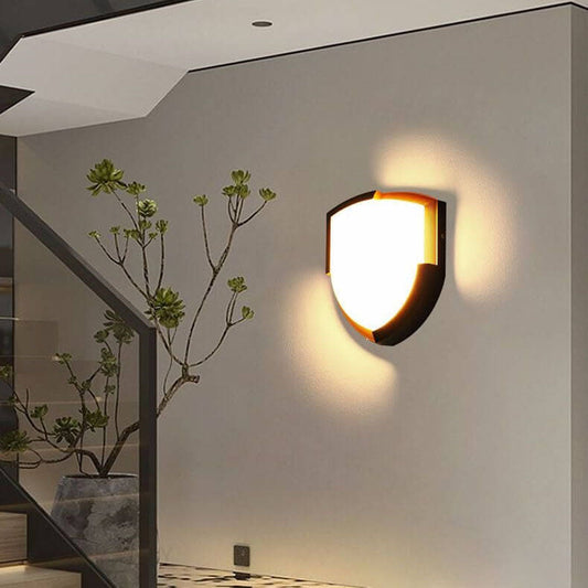 Acrylic Shape LED Outdoor Waterproof Wall Sconce Lamp