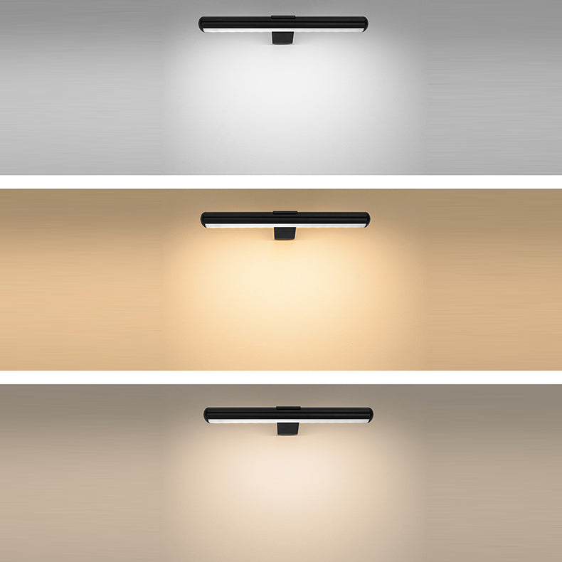 Minimalist Long USB Rechargeable PC LED Wall Sconce Lamp