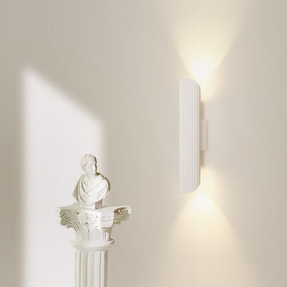 Aluminum Roman Column Design Iron LED Wall Sconce Lamp