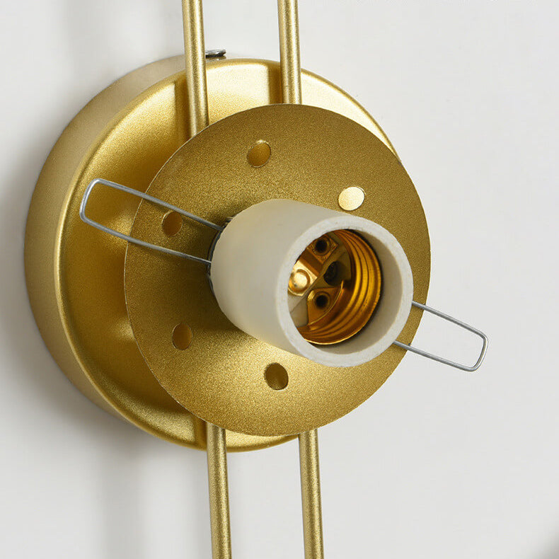 Nordic Circle Ring Glass Ball 1-Light Wall Sconce Lamp