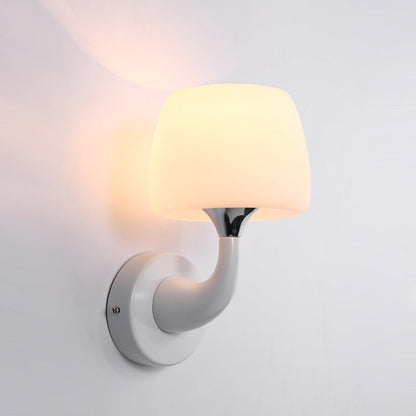 Dolphin Metal Resin Glass 1/2 Light Wall Sconce Lamp