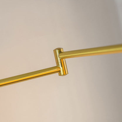 Japanese Walnut Retractable 1-Light Wall Sconce Lamp