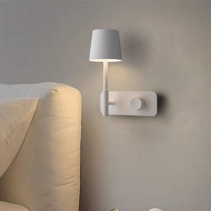 Cone Shade Aluminum Dimmable LED Wall Sconce Lamp