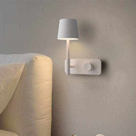 Cone Shade Aluminum Dimmable LED Wall Sconce Lamp