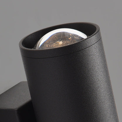 Minimalist Cylinder Iron Aluminum LED Wall Sconce Lamp