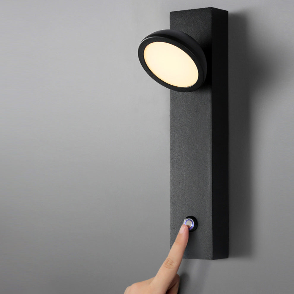 Simplicity Acrylic Strip Cubic Round LED Wall Sconce Lamp