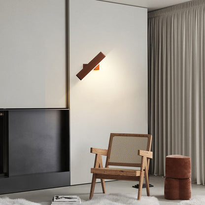 Rectangular Aluminum Acrylic LED Wall Sconce Lamp