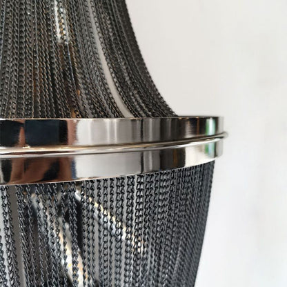 Aluminum Iron Tassel Sprocket 4-Light Wall Sconce Lamp