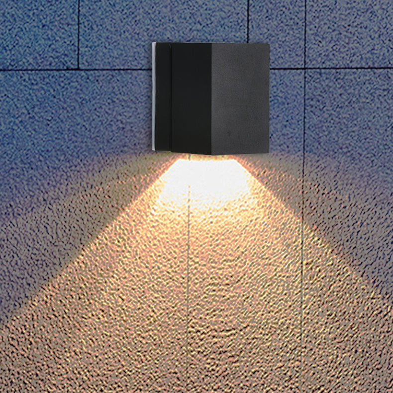 Simplicity Angle Square Aluminum LED Wall Sconce Lamp