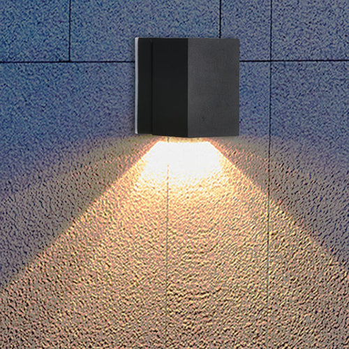 Simplicity Angle Square Aluminum LED Wall Sconce Lamp