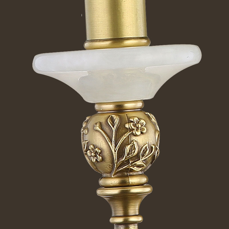 French Cone Copper Curved Arm 1//2 Light Wall Sconce Lamp