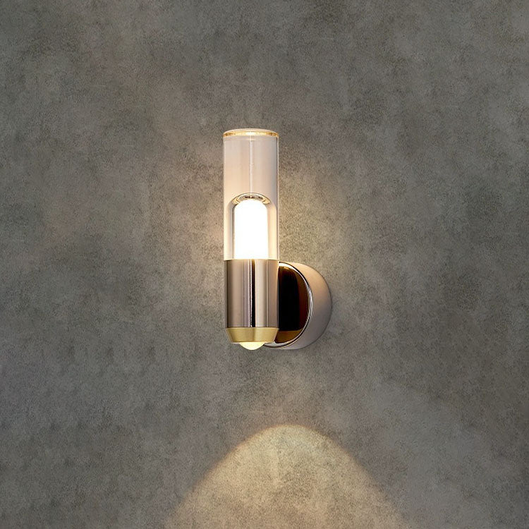 Nordic Aluminum Iron Cylinder LED Wall Sconce Lamp