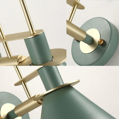 Modern Minimalist Horn Iron 1-Light Wall Sconce Lamp