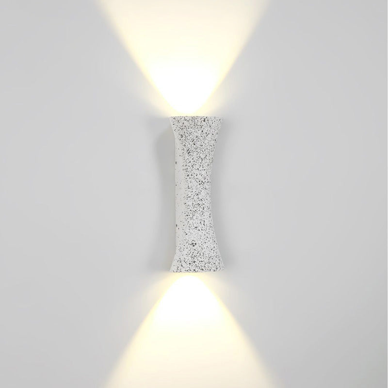 Waterproof Illuminated Aluminum Lens LED Wall Sconce Lamp