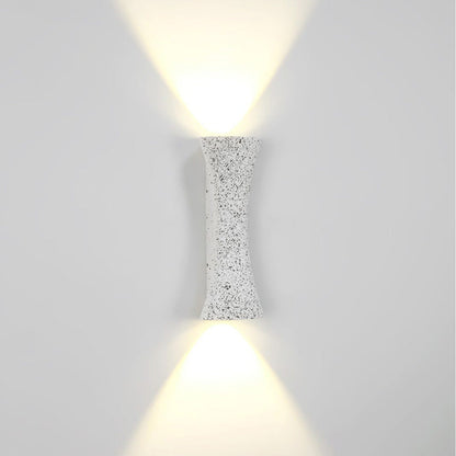 Waterproof Illuminated Aluminum Lens LED Wall Sconce Lamp