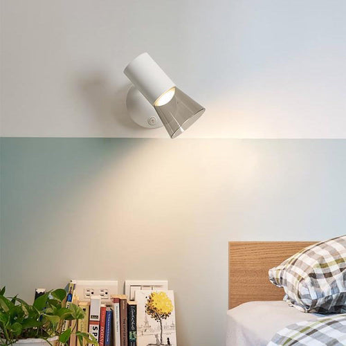 Scandinavian Acrylic Cylinder 1-Light Wall Sconce Lamp