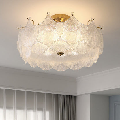 Traditional Leaf Ceiling Light