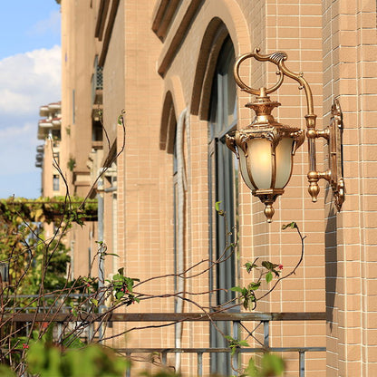 Aluminum 1-Light Outdoor Waterproof Wall Sconce Lamp
