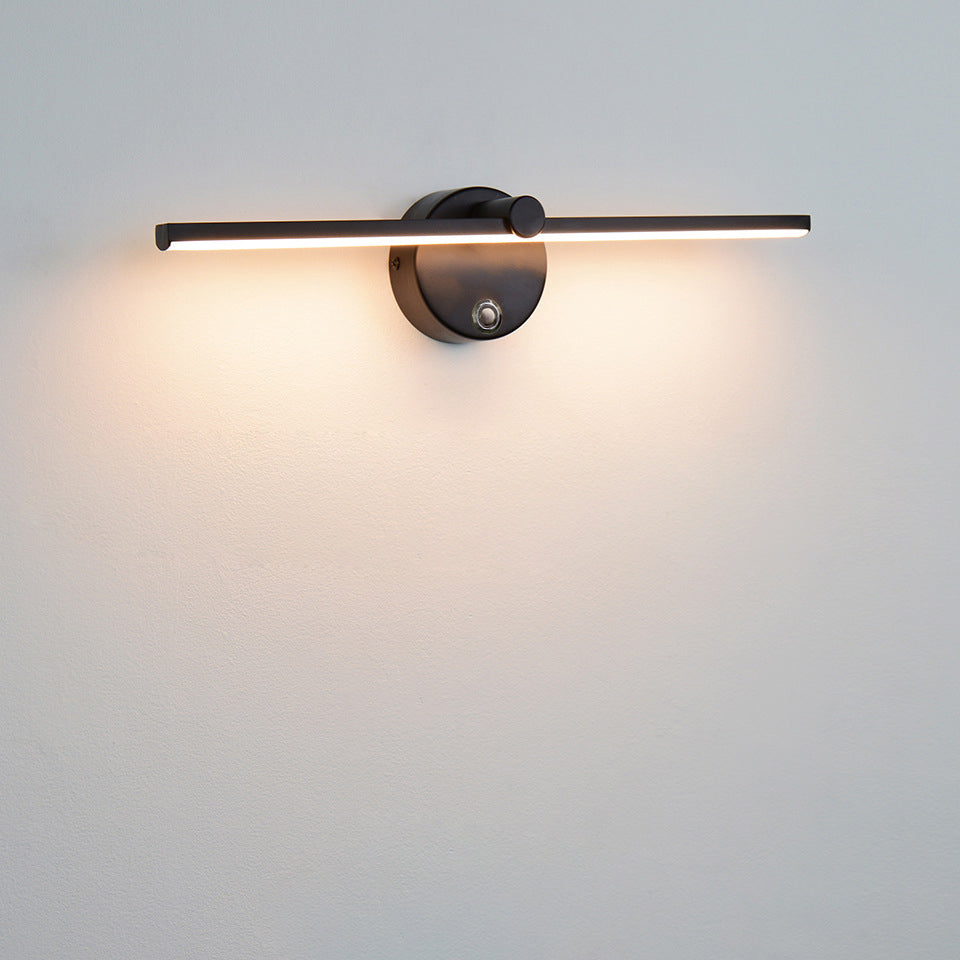 Aluminum LED Rotatable Touch Dimmer Wall Sconce Lamp