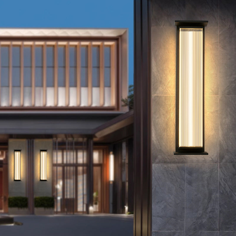 Waterproof Stainless Steel Acrylic LED Wall Sconce Lamp