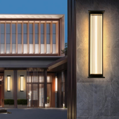 Waterproof Stainless Steel Acrylic LED Wall Sconce Lamp