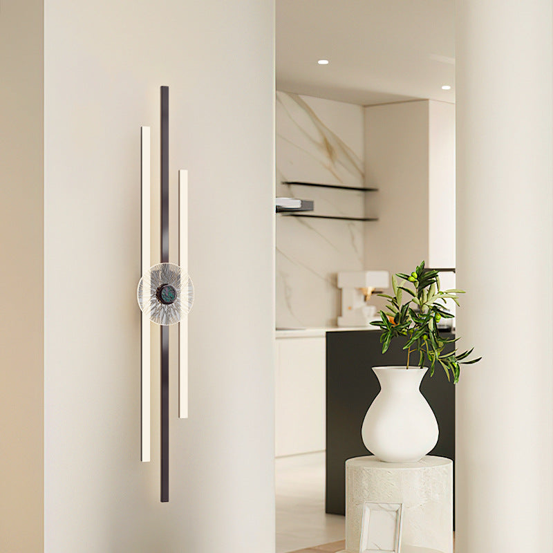 Long Strip Hardware Aluminum LED Wall Sconce Lamp