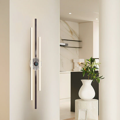 Long Strip Hardware Aluminum LED Wall Sconce Lamp