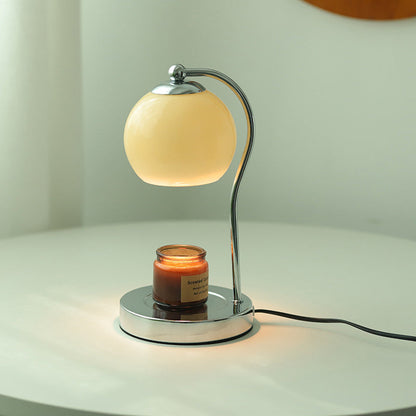 Modern Glass Orb Table Lamp