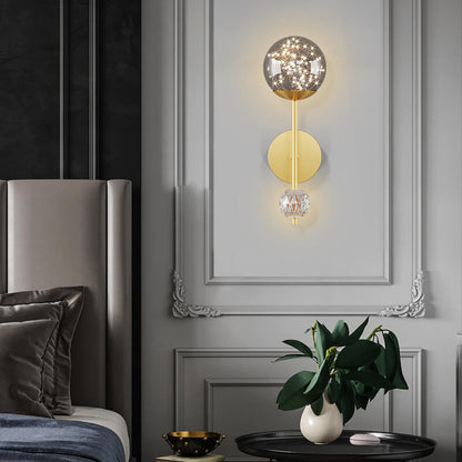 Creative Iron Aluminum Balls LED Wall Sconce Lamp