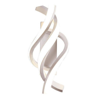 Creative Aluminum Spiral Strip Design LED Wall Sconce Lamp