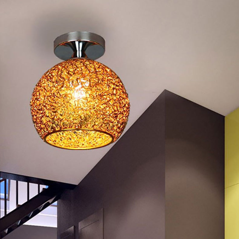 Contemporary Ball Ceiling Light