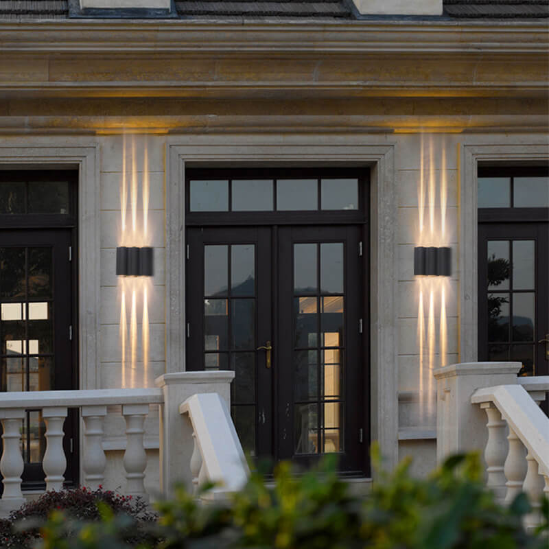 Arc Square LED Outdoor Waterproof LED Wall Sconce Lamp