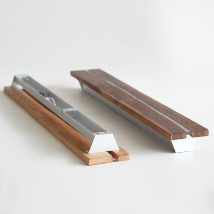 Contemporary Creative Rectangle Wood LED Wall Sconce Lamp