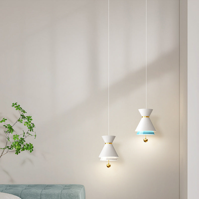 Scandinavian Bell Iron Aluminum LED Wall Sconce Lamp