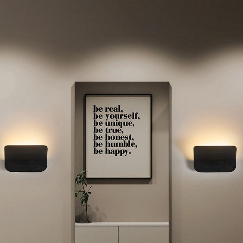 Simplicity Square Flat Bending LED Wall Sconce Lamp