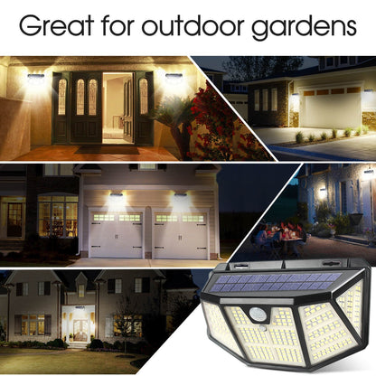 Solar Trapezoid Outdoor Waterproof Wall Sconce Lamp