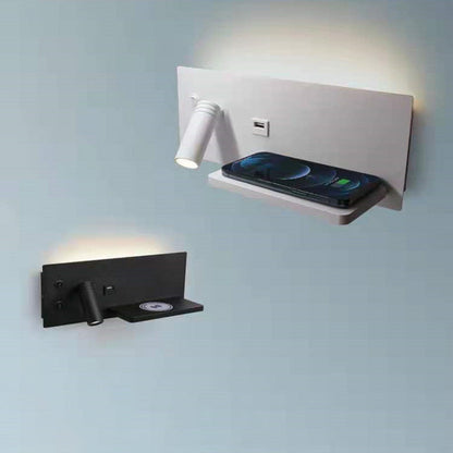 Rectangular LED Rotatable Spotlight Wall Sconce Lamp