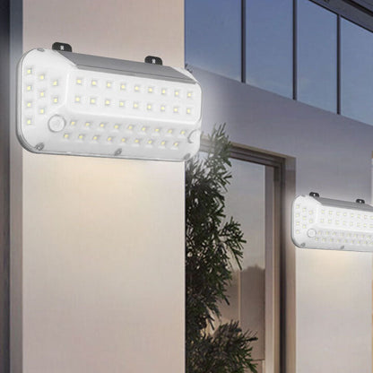 Solar Emitting Body Sensor LED Outdoor Wall Sconce Lamp