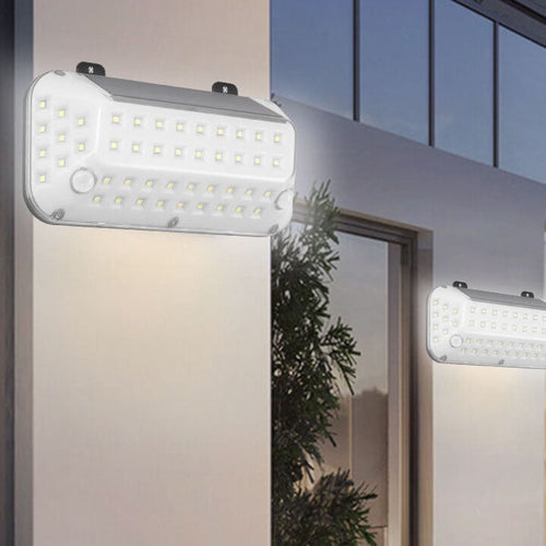 Solar Emitting Body Sensor LED Outdoor Wall Sconce Lamp