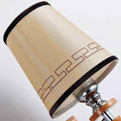 Chinese Fabric Barrel Shade 1-Light Wall Sconce Lamp
