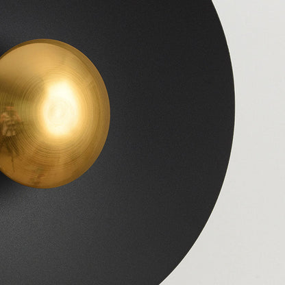 Macaron Flying Saucer Hardware LED Wall Sconce Lamp