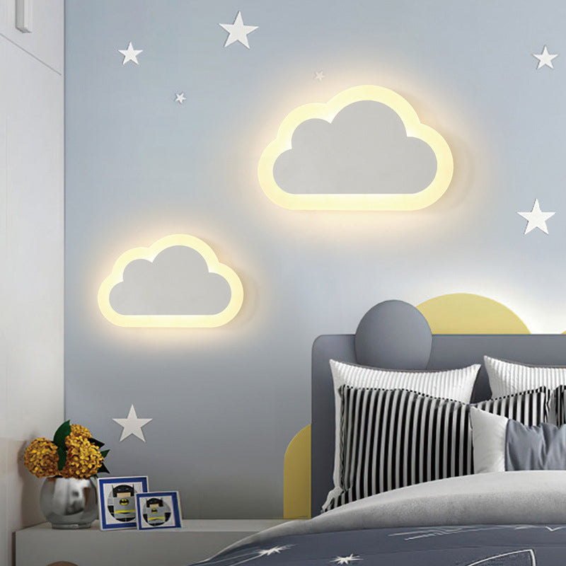 Simplicity Frame Silicone Strip LED Kids Wall Sconce Lamp