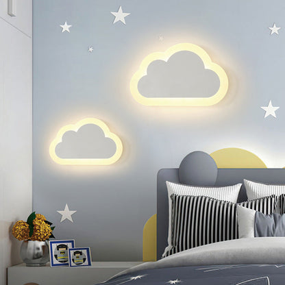 Simplicity Frame Silicone Strip LED Kids Wall Sconce Lamp