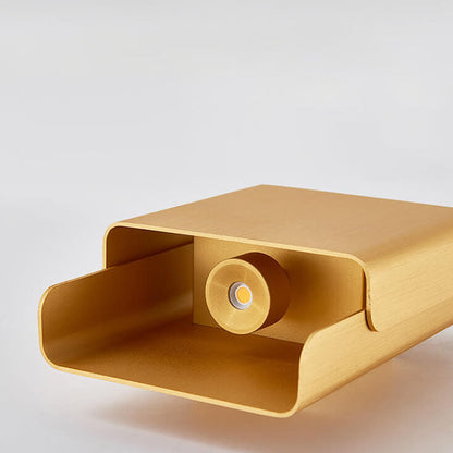 Rectangular Double-headed Aluminum LED COB Wall Sconce Lamp