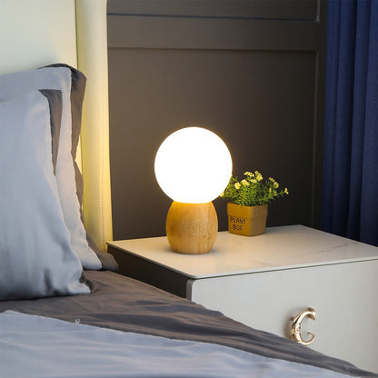 Contemporary Orb Table Lamp
